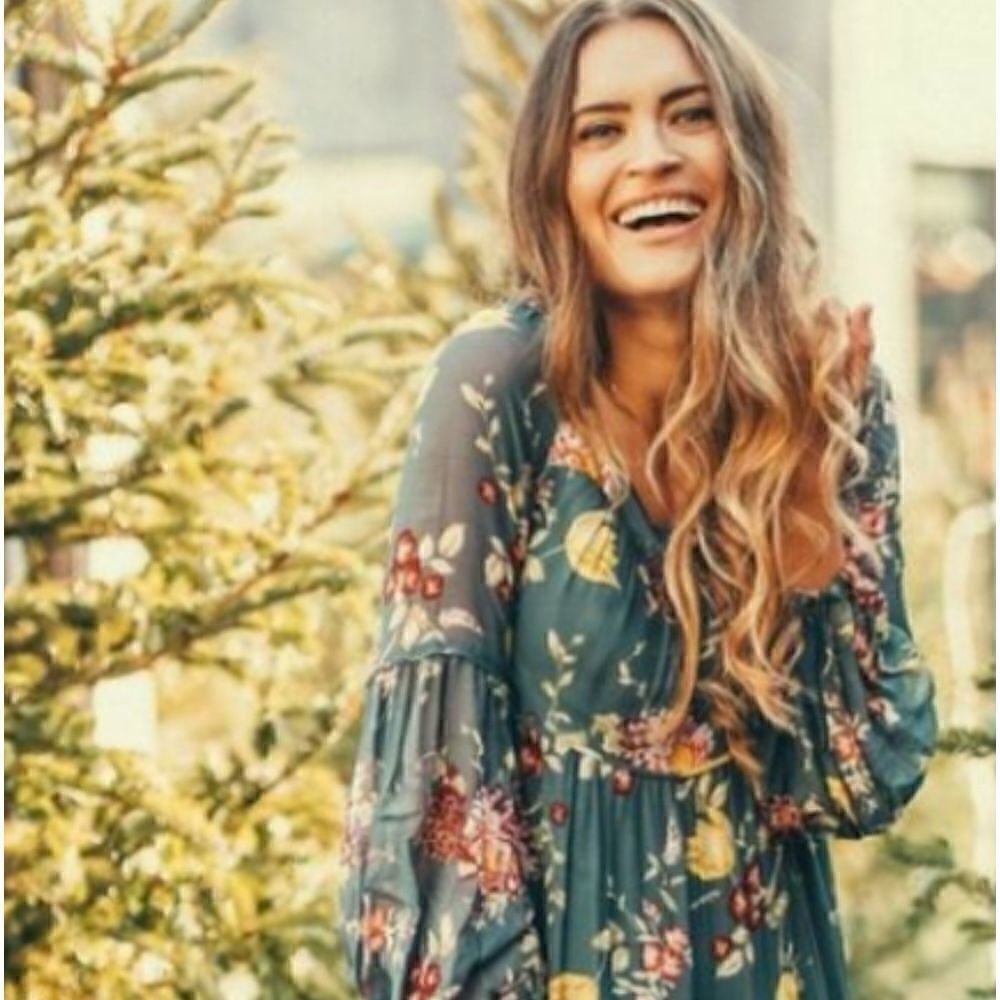 Anthropologie Evelin Maxi Dress Size M - Picture 4 of 12